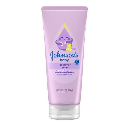 Johnson's Baby Bedtime Cream, No Added Parabens, 8 oz