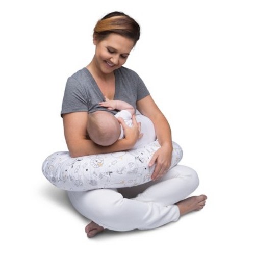 Boppy Notebook Nursing Pillow and Positioner - White