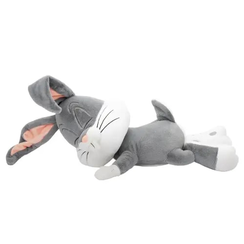 Jazwares Looney Tunes Bugs Bunny 18-inch Sleeping Plush - Ultrasoft Officially Licensed Warner Brothers Product Ages 2+