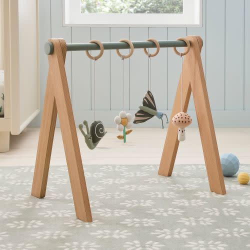 Pine Baby Gym & Baby Gym Sensory Accessories | West Elm