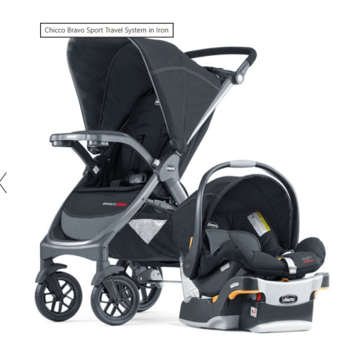 Bravo Sport Travel System - Iron