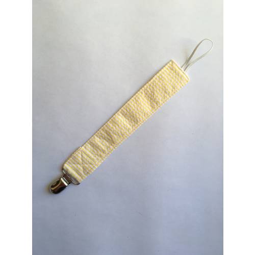 Seersucker, pacifier clip, snack cup clip, binky strap, pack clip