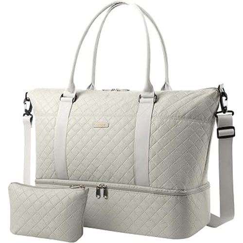 HOTOR Travel Duffel Bag - Weekender Bags for Women, Carry On Gym Tote Bags
