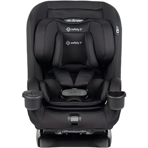 Safety 1st EverSlim 4-in-1 Convertible All-in-One Car Seat, infant to toddler, rear and forward facing, booster mode, backless booster, Fits 3 across, Washable seat, Birth to 10 years, Hexagon Horizon