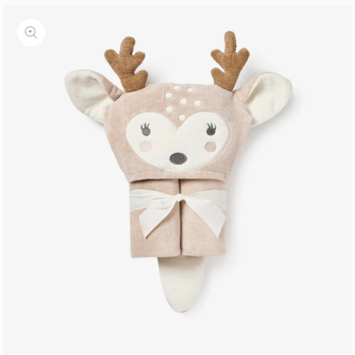 Fawn Hooded Baby Bath Wrap