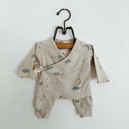 Eadaie Kimono Set Moon + Stars
