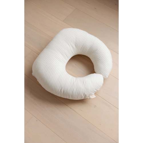Striped Linen Nursing Pillow & Cover