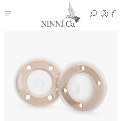 Ninni Pacifier Oatmeal 2 Pack