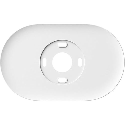 Google Nest Thermostat Trim Kit - Made for the Nest Thermostat - Programmable Wifi Thermostat Accessory - Snow