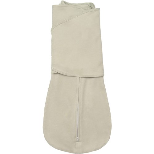 LullaBaby "Double Dream Swaddle: Exclusive Dual Wing Design, Pediatrician-Endorsed, Ultra-Soft Cotton, 2-4 Months, 12-20 lbs - Desert Sage