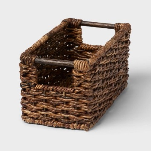 Woven Abaca Small Bin - Brightroom™