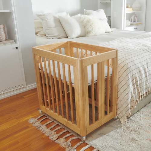 Bassinet Sheet in Muslin Cotton- white