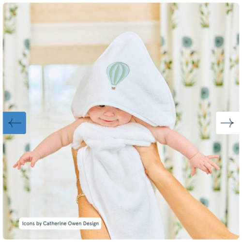 Personalized Baby Hooded Towel | Weezie Towels