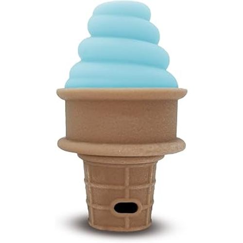 SweeTooth Ice Cream Cone Shaped Baby Teether - Magical Mint