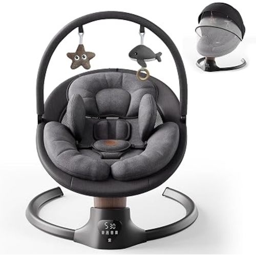 Baby Swings for Infants, FasonBaby Electric Baby Swing with Bluetooth Music