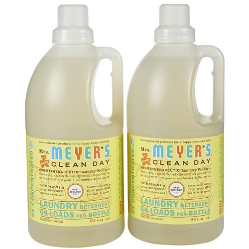 Mrs. Meyer's Clean Day Laundry Detergent - Baby Blossom - 64 oz - 2 pk