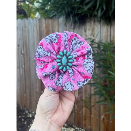 Howdy Boo Shredded Bow-READY TO SHIP