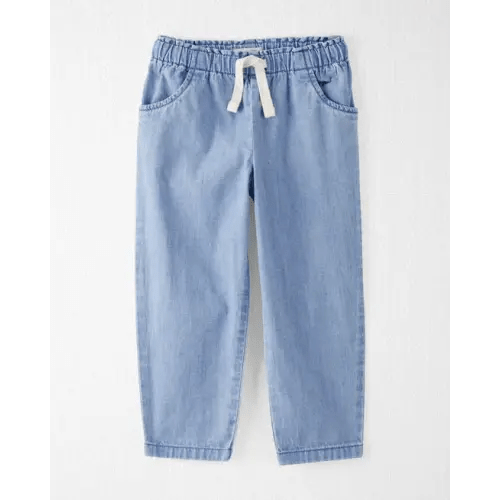 Toddler Boy Organic Cotton Chambray Pants - Little Planet | Carter's