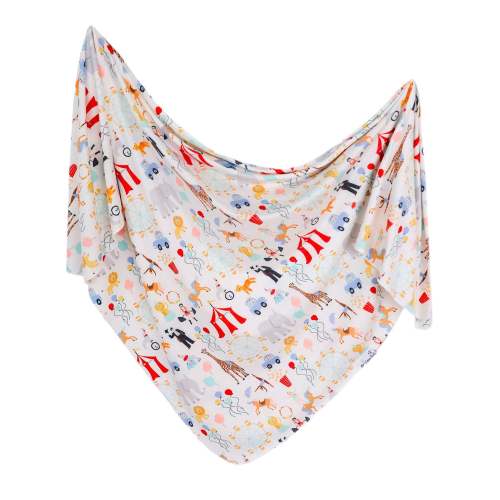 Knit Swaddle Blanket - Bailey