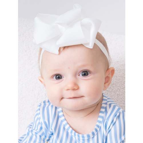 Double Layer Bow Headband 5 Inch - 29 Colors Available