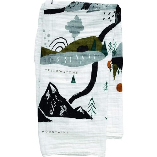 CLEMENTINE KIDS Muslin Infant Swaddles (National Parks)