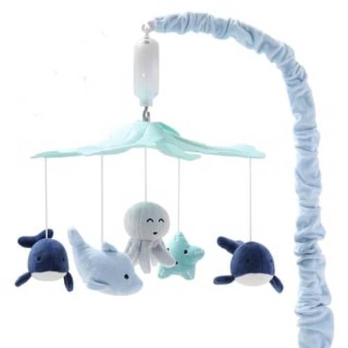The Peanutshell Sealife Baby Musical Crib Mobile