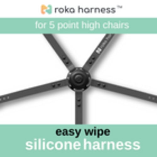 High Chair Harness, Antibacterial Silicone Material | Roka Harness