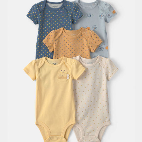 Baby Girl 5-Pack Floral Multipack Bodysuits | Carter’s Oshkosh Canada