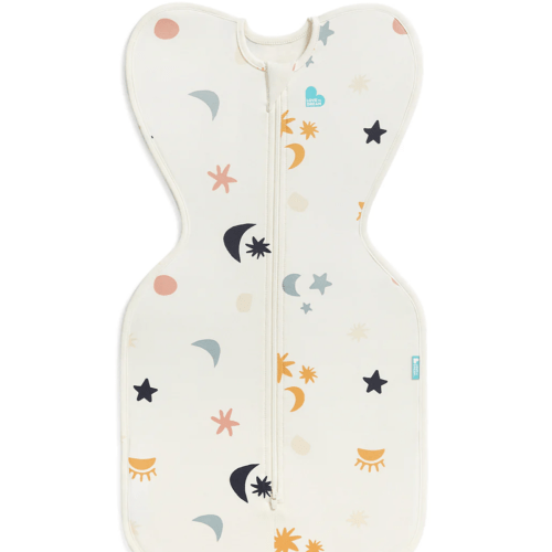 Swaddle Up™ 1.0 TOG Organic Cotton Buff Lunar