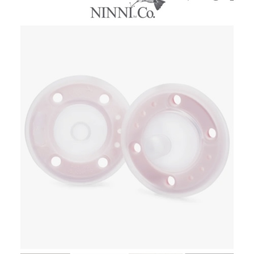 Ninni Pacifier Petal Pink 2 Pack