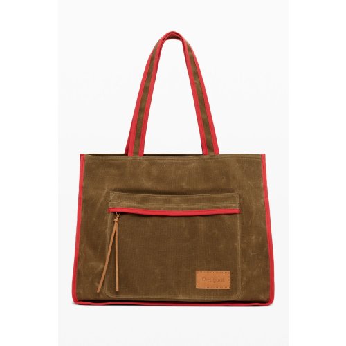 Shopper bag with large pocket Women's I Desigual.com