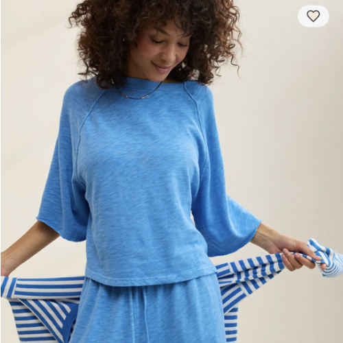 Aerie It's Casual Knit Slub T-Shirt