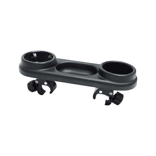 Stroller Snack Tray 3-in-1 Food & Beverage Adjustable Armrest Support Board for Most Prams Washable ABS Plastic Includes Phone & Snack Storage