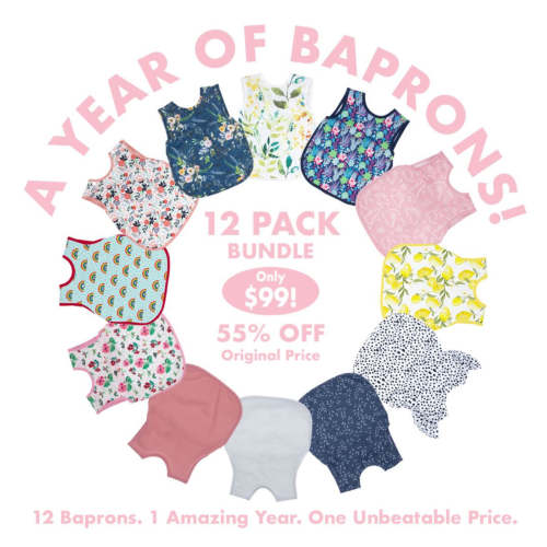 A Year of Baprons (12-Pack) 55% OFF SALE