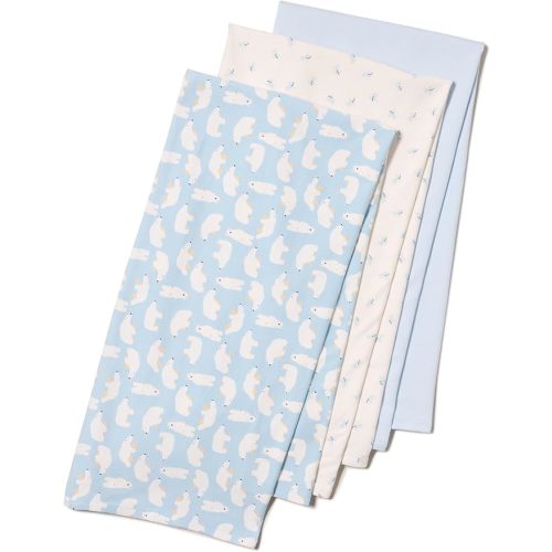 Amazon Essentials x Sofia Grainge Unisex Babies' Swaddle Blanket, Pack of 3