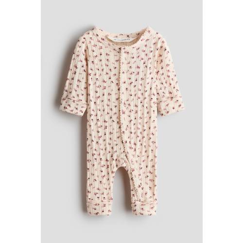 COTTON POINTELLE JUMPSUIT