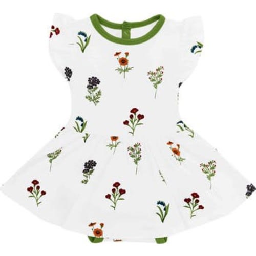 Kids' Wildflower Skirted Bodysuit, 6-12M