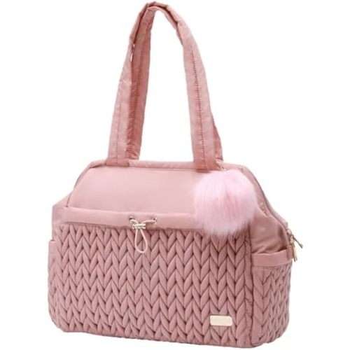 Asha Diaper Bag Tote For Daily Use, Travel Shoulder Diaper Bag With Long Strap