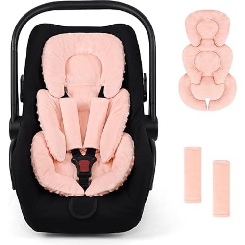 GFU Infant Stroller mat, Fits for Stroller, Swing, Orange