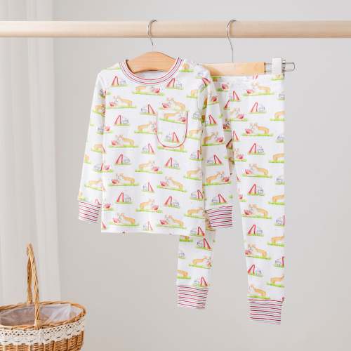 Mascot Mania in Mississippi Organic Cotton Kids Pajamas