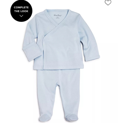 Pointelle Take Me Home Top & Footie Pants Set - Baby