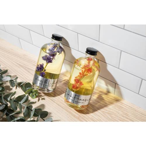Shower and Bath Oil - Shower Oil - Bath Oil - Body Oil - Moisturizing Oil - Pink Freesia - Bath Gifts - Spa Gifts - Mother's Day Gifts