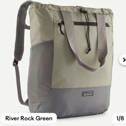 Patagonia Terravia Tote Bag Backpack 24L