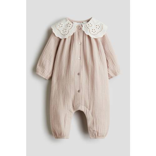 COTTON MUSLIN ROMPER SUIT