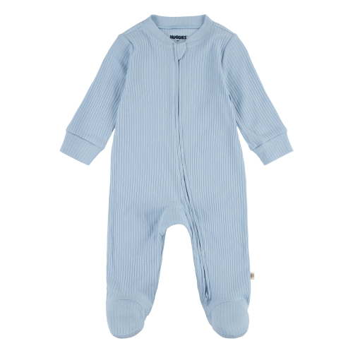 Huggies Baby Boys Footed Coveralls, Sizes NB-9M