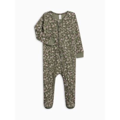 Colored Organics Peyton Zipper Sleeper - Kelsey Floral Kelsey Floral NB