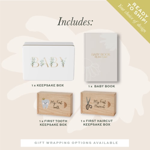 Keepsake Box Bundle Gift Pack| T-Leaf Collections