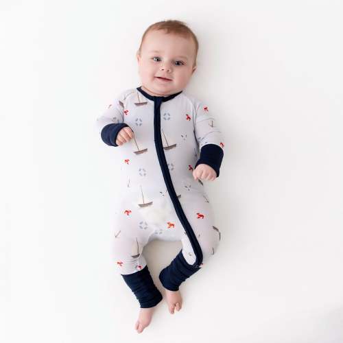 Sailboats Convertible Romper