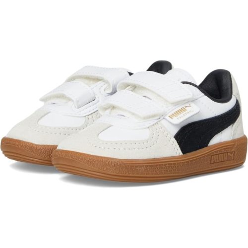 PUMA Toddler Boys Palermo Leather Easy On Sneakers Shoes Casual - White
