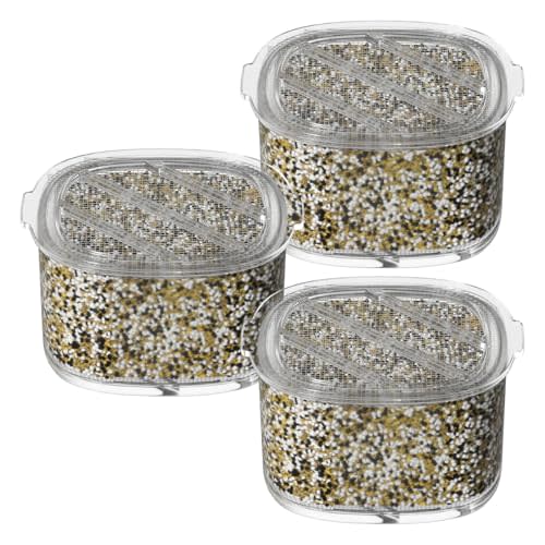 Baby Bath Tub Filter Device Cartridge Replacement Compatible with All Canopy Bath Tub Showerheads, Water Softener Filter for Hard Water, Reduce Chlorine and Harmful Substances 3 Packs